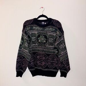 3/$50 Men's Multicolor Patterned Sweater